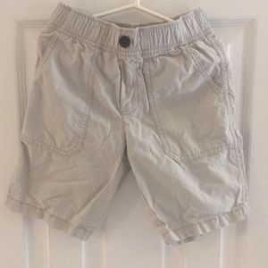 Khaki kids shorts